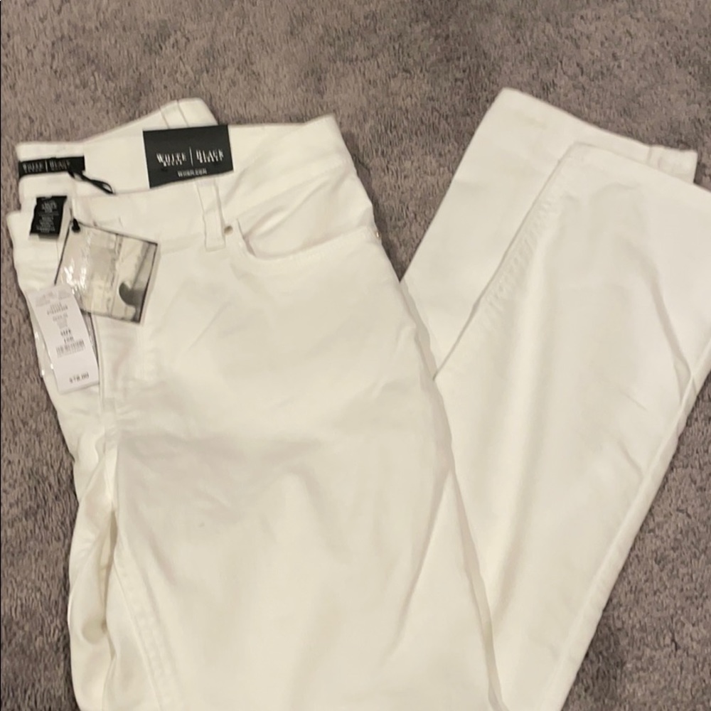 WHBM white jeans - NWT